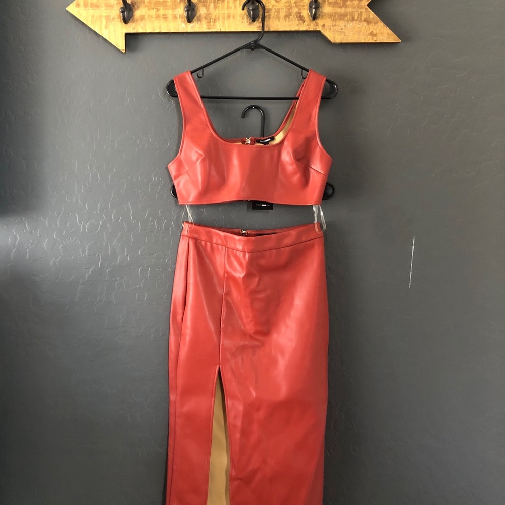 Lady Danger Leather Set Rust - Picture 2 of 2